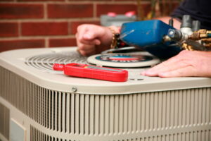 tools-on-AC-condenser